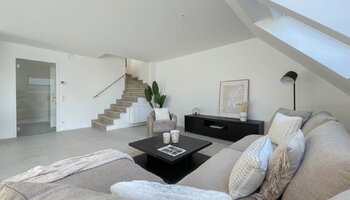 Stijlvol duplex appartement met zicht op zee