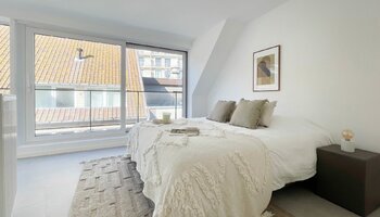 Appartement duplex élégant avec vue sur la mer