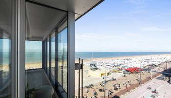 Magnifique appartement d'angle avec vue mer et garagebox