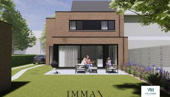 Nieuwbouwwoning met zuidwestgerichte tuin