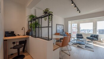 Prachtig gerenoveerd 2SLK-appartement met open zicht