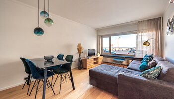 Prachtig gelegen appartement met zicht op zee