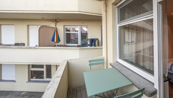 Prachtig gelegen appartement met zicht op zee