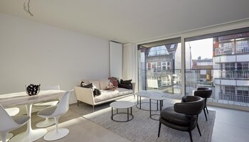 Recent, gemeubeld appartement nabij het Driehoeksplein