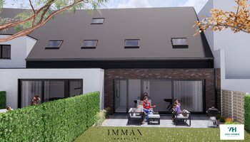 Nieuwbouwwoning met zongerichte tuin, 4 slaapkamers + garage