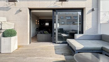 Exclusieve penthouse met zonneterrassen nabij het strand