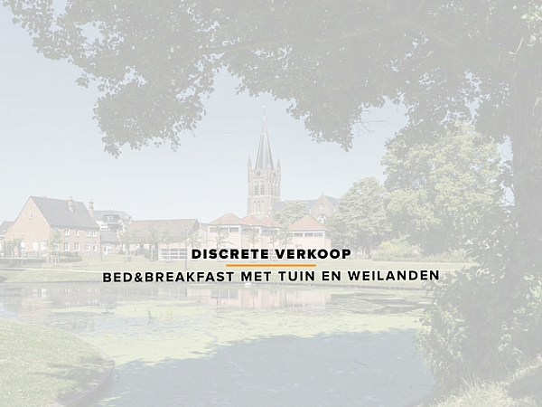 Deze unieke gerestaureerde herenhoeve omzoomd met water biedt een gevoel van schoonheid, rust en gezelligheid en komt je tegemoet zodra je de 200 meter lange oprijlaan opdraait. De herenhoeve is rustig gelegen in de rand van Brugge (vlakbij E40) en beschikt over een aantal stijlvol gedecoreerde, romantische gastenkamers en een unieke grote droomtuin. Op een groot domein van meer dan 2ha ligt deze herenhoeve met een prachtig aangelegde tuin en nog extra weiland.

Bed & breakfast: vergunning voor 5 gastenkamers (cijfers beschikbaar na bezoek) en diverse mogelijkheden in de bijgebouwen/stallingen (nog te renoveren).

Verkoop betreft aankoop vastgoed en overname handelsfonds.

Ontdek alle troeven en details van deze landelijke bed & breakfast met bijgebouwen tijdens een uitgebreid bezoek.

Voor verdere informatie of vrijblijvend bezoek contacteer Wout op 0475 96 59 38 of mail naar Wout@immax.be.